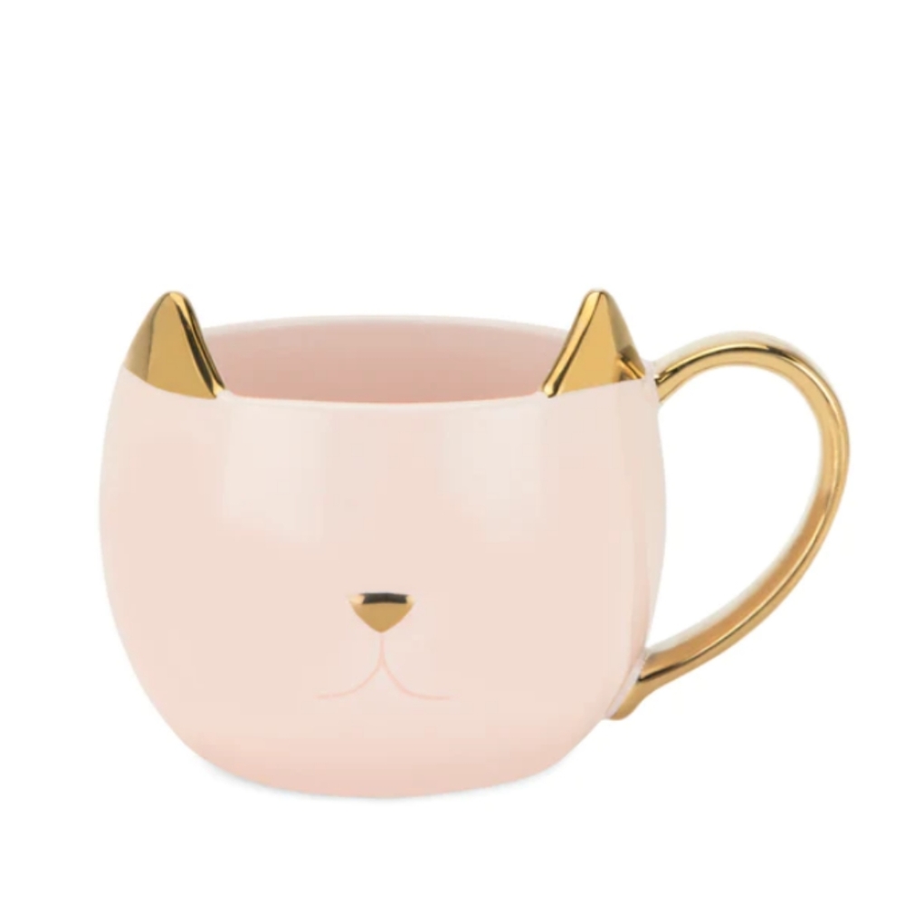 Chloe Pink Cat Mug
